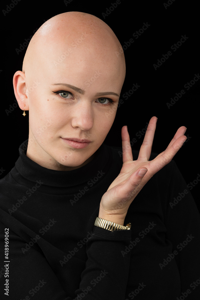 Young urban woman with blue eyes and a fair complexion poses for the camera. Young urban woman with blue eyes and a fair complexion poses for the camera.