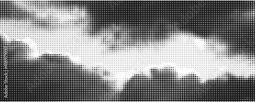 Abstract halftone optical dotted background. Modern grunge pattern with dots, circles.