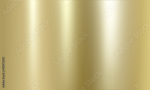 Gold texture seamless pattern. Light realistic, shiny, metallic empty golden gradient template