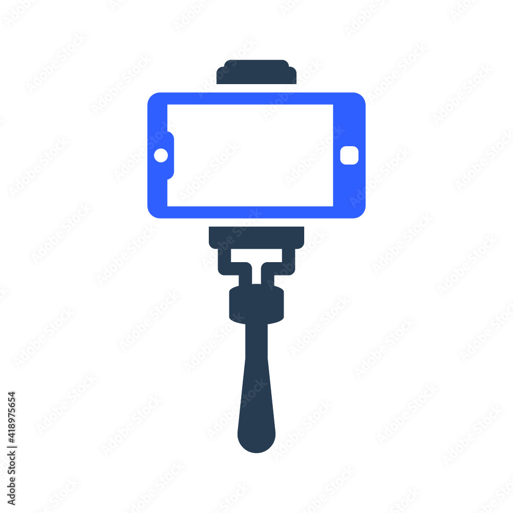 Selfie stick icon Selfie stick icon