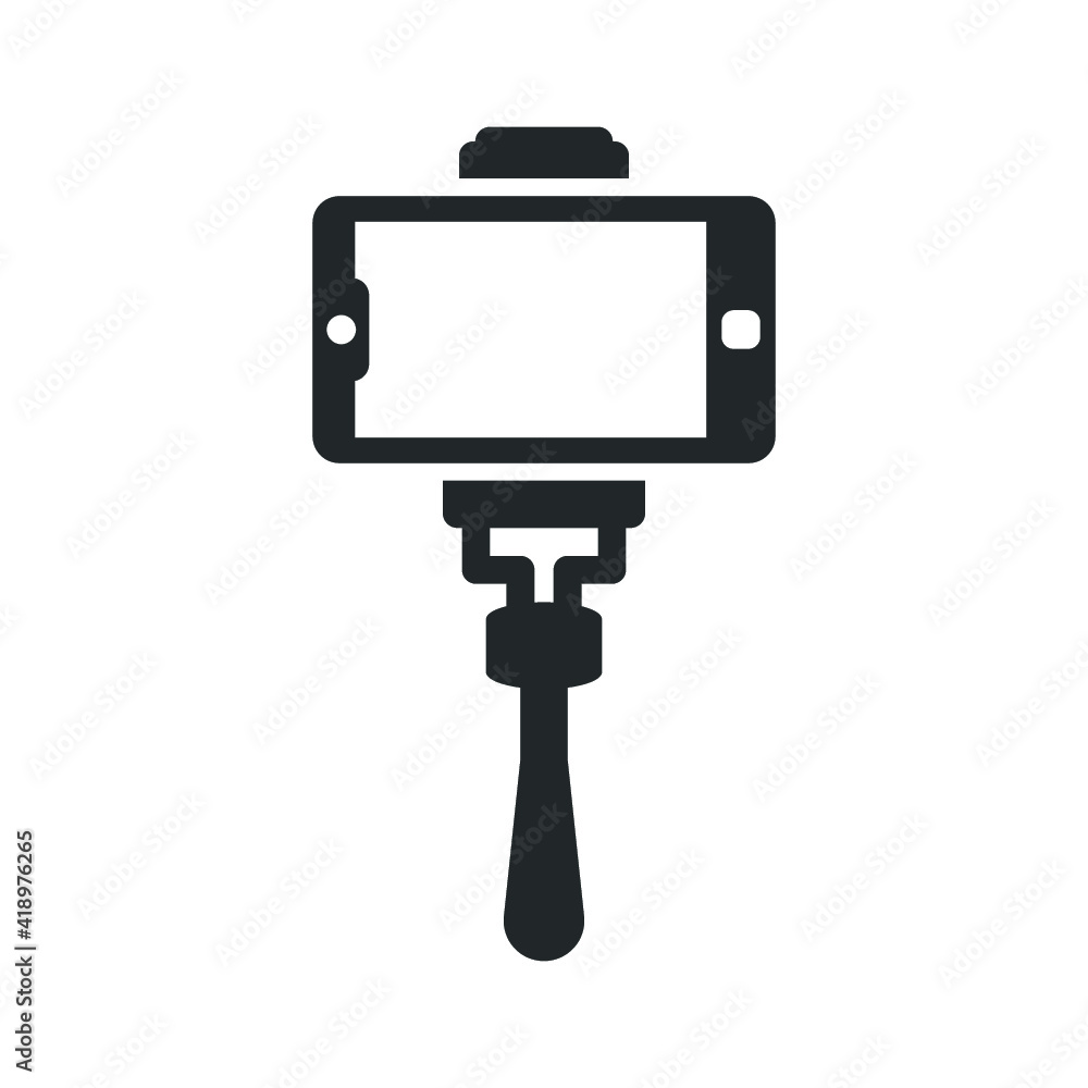 Selfie stick icon Selfie stick icon