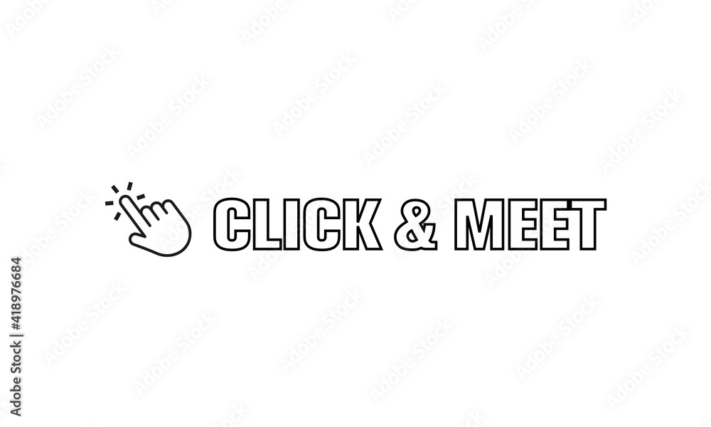 Fototapeta premium Click&Meet 