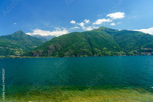 The lake of Como (Lario) at Menaggio, Italy © Claudio Colombo