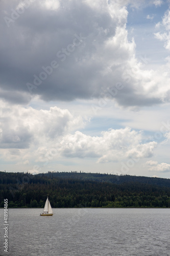 sailboat on the lake © Alex