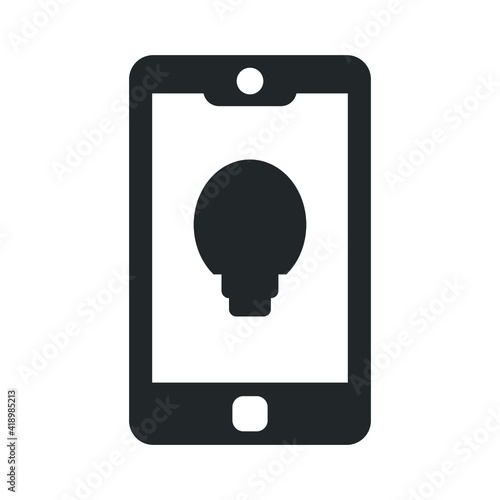 Mobile brightness icon