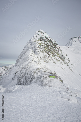 Obraz na płótnie Zawrat - Tatry w salonie