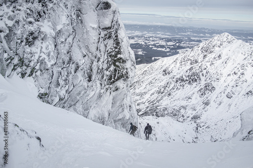 Obraz na płótnie Zawrat - Tatry w salonie