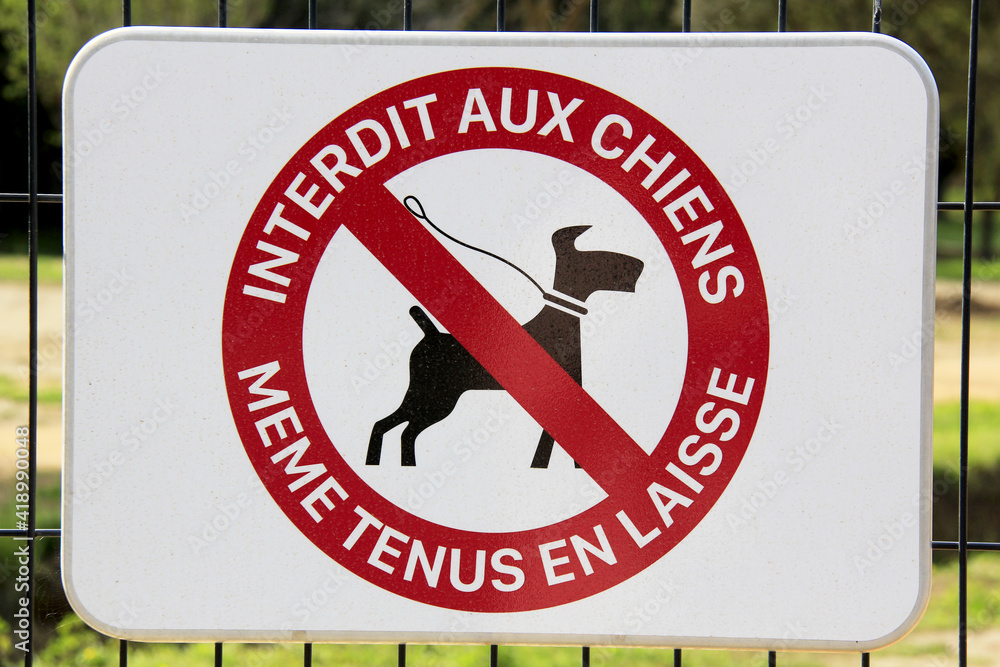 Panneau Interdiction Aux Chiens De Faire Caca campusvirtual.cedesistemas.edu.co