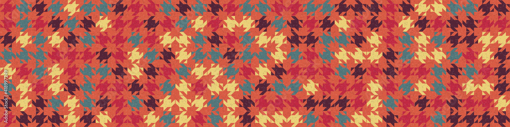 Fototapeta premium Abstract Geometric Pattern generative computational art illustration