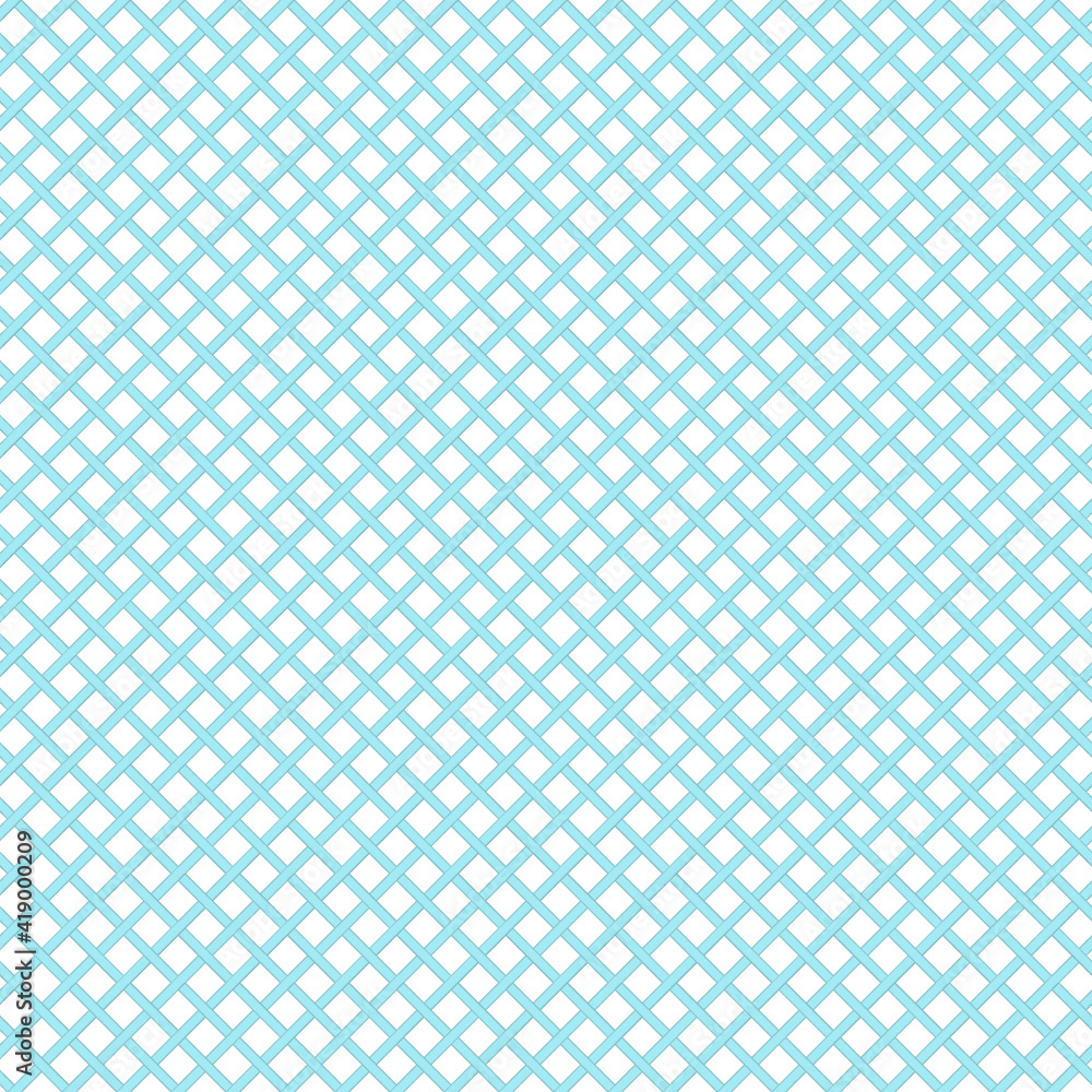 Illustration teal diagonal lines weave material pattern background that is seamless Illustration teal diagonal lines weave material pattern background that is seamless
