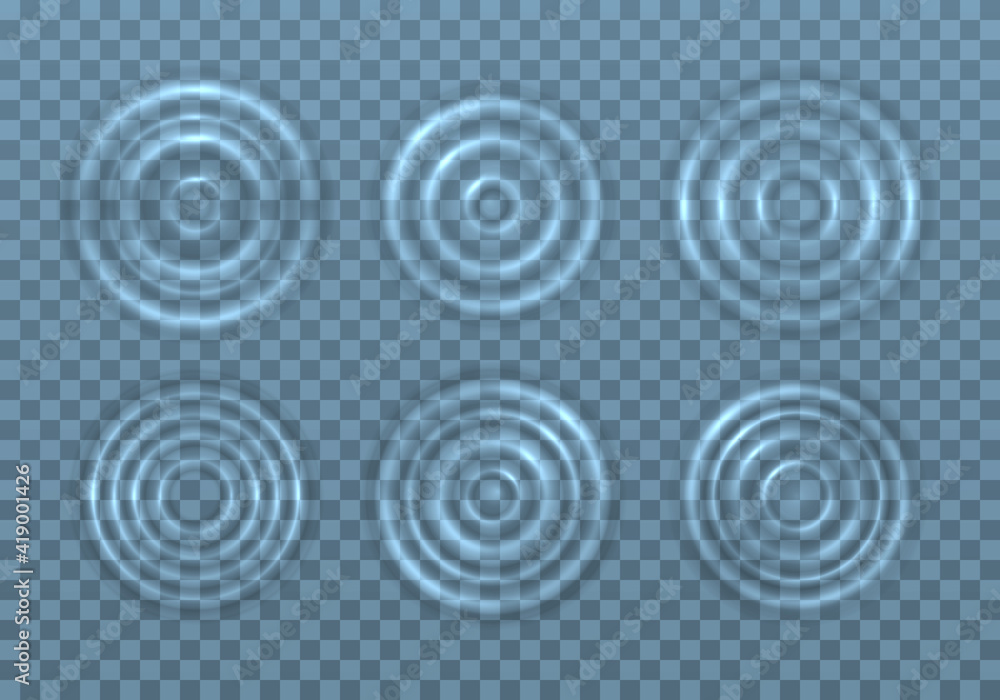 Water Ripples Blast Ripple splash of water waves on the surface of a drop. Gravity ...