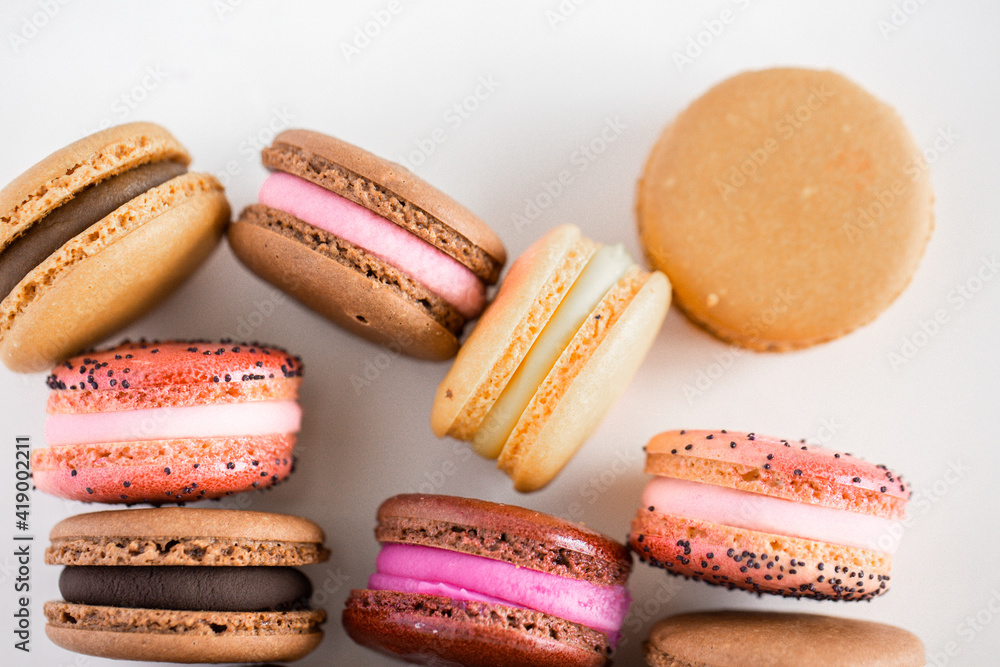 Assorted Flavored Macarons Assorted Flavored Macarons