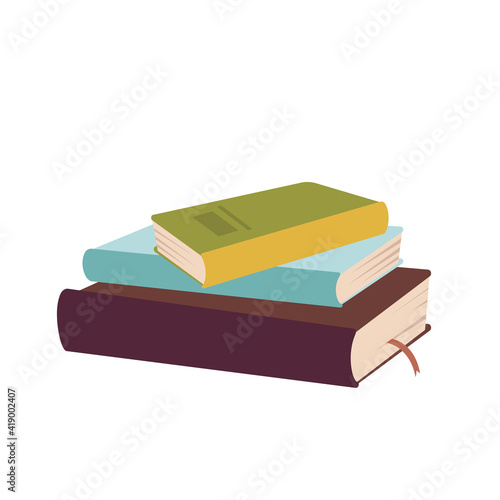 A stack of books for reading, learning and relaxing.