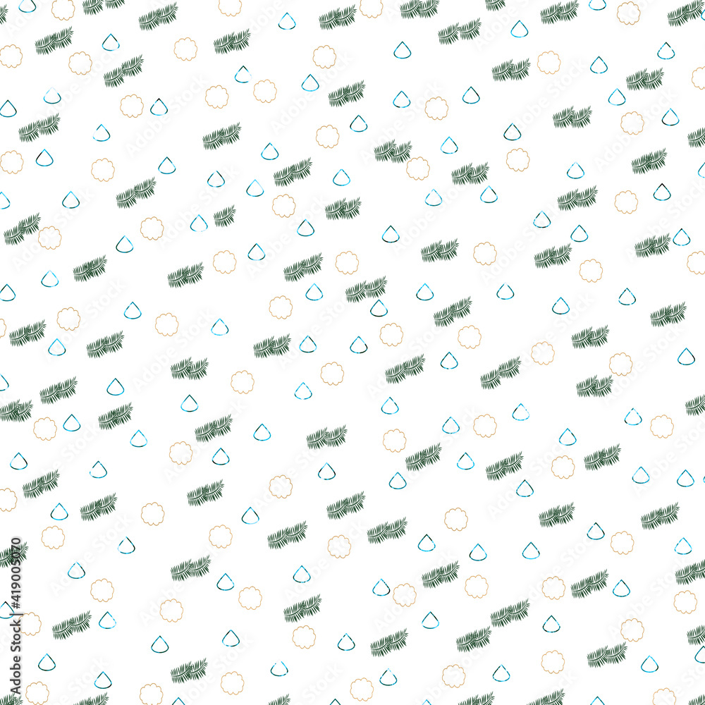 Naklejka premium Pattern background in memphis style. Used for wallpapers, wrapping paper, banners, background.