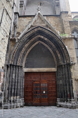 Napoli – Entrata della Chiesa di Sant'Eligio Maggiore