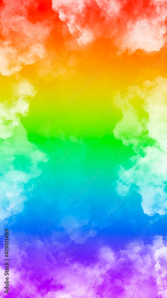 Rainbow in the sky Rainbow in the sky