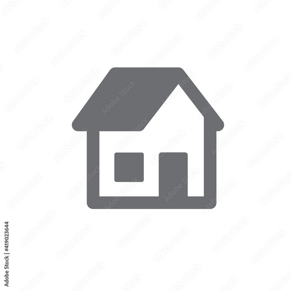 House vector icon. Home pictogram. House vector icon. Home pictogram.