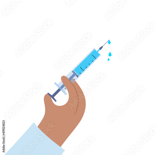 Global vaccination concept