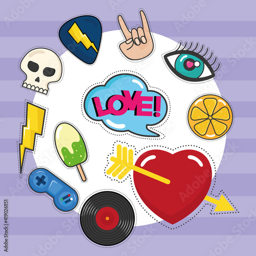 bundle old patches set icons