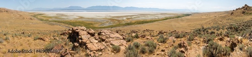 The Great Salt Lake landscape