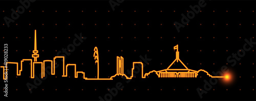 Canberra Light Streak Skyline Profile