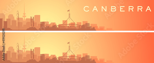 Canberra Beautiful Skyline Scenery Banner