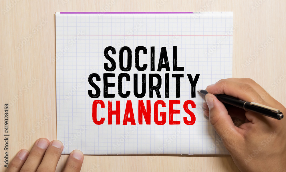 text Social Security Changes text Social Security Changes