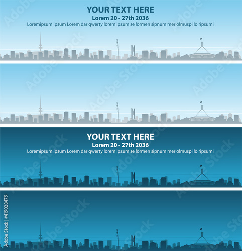 Canberra Skyline Profile Event Banner