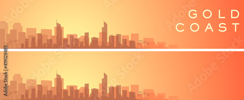 Gold Coast Beautiful Skyline Scenery Banner