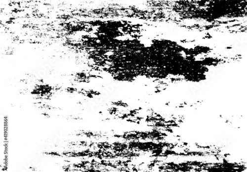 Wallpaper Mural Rough black and white texture vector. Distressed overlay texture. Grunge background. Abstract textured effect. Vector Illustration. Black isolated on white background. EPS10 Torontodigital.ca