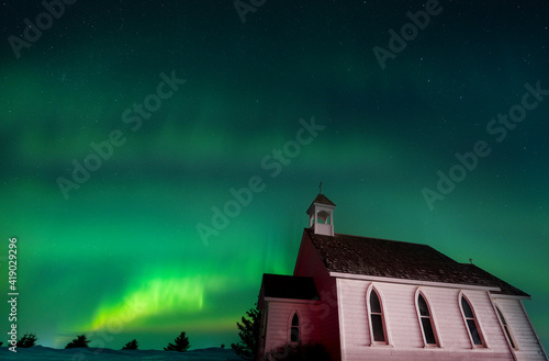 Wallpaper Mural Prairie Northern Lights Torontodigital.ca