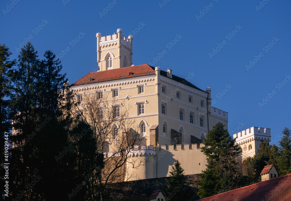 White castle located in northern Croatia