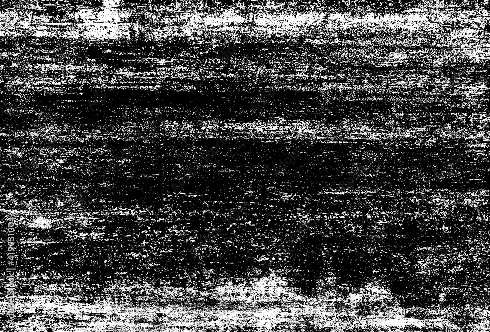 Fototapeta premium Rough black and white texture vector. Distressed overlay texture. Grunge background. Abstract textured effect. Vector Illustration. Black isolated on white background. EPS10
