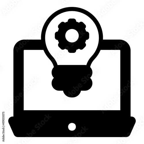 
Alphabets with arrow inside monitor denoting kerning in glyph icon 

