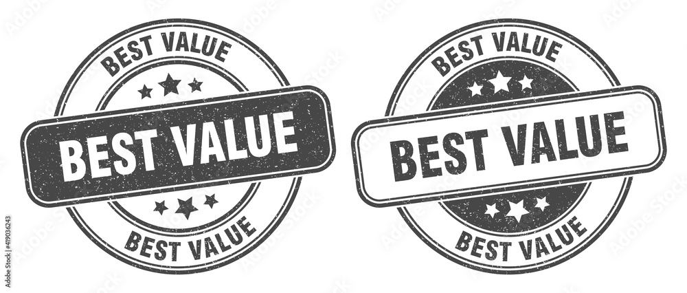 best value stamp. best value label. round grunge sign best value stamp. best value label. round grunge sign