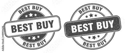 best buy stamp. best buy label. round grunge sign