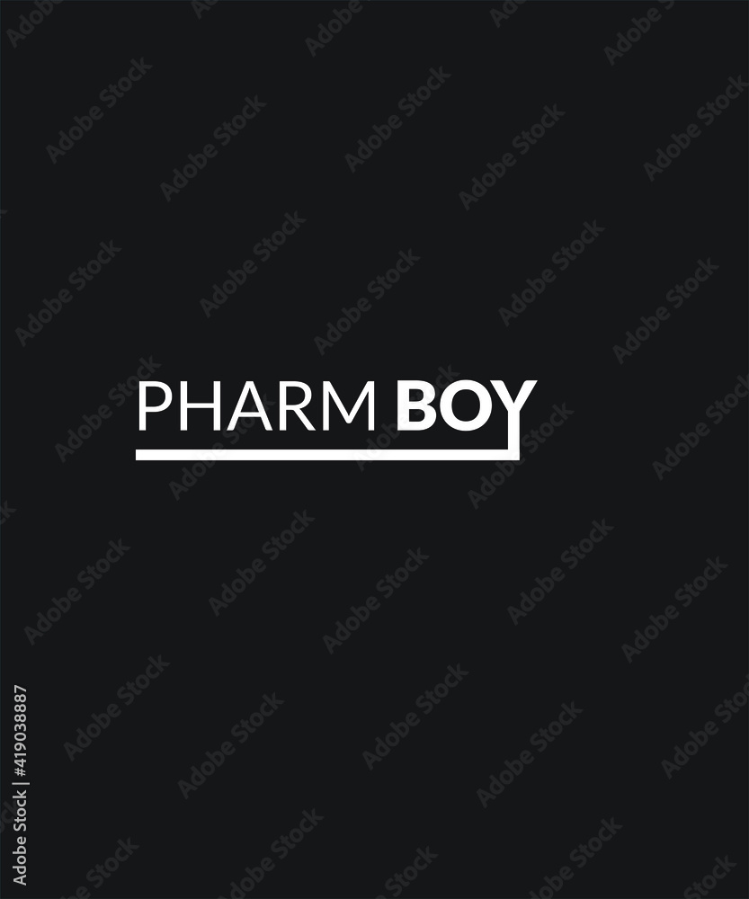 Pharmacist boy graphic design custom typography vector for t-shirt, logotype, inspiration, motivation, clinic, chemist, lifestyle, healthcare, saying in a high resolution editable printable file