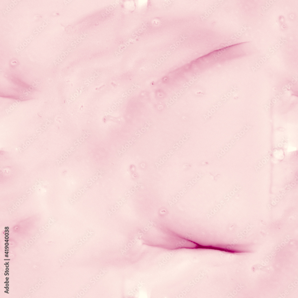 Fototapeta premium Alcohol ink pink seamless background. Hand drawn