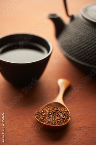 Dried rooibos tea