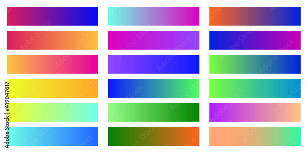 Gradient background. Color pattern, vector illustration. Rainbow texture. Stock image. EPS 10.