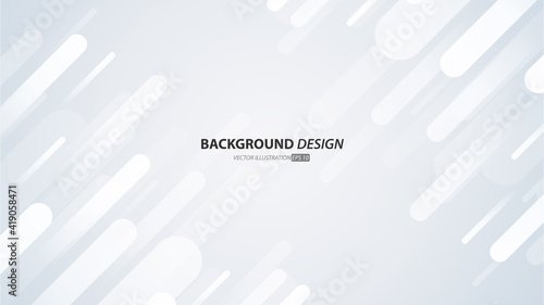 Abstract white and grey gradient color background. with  diagonal lines. Digital future technology concept.