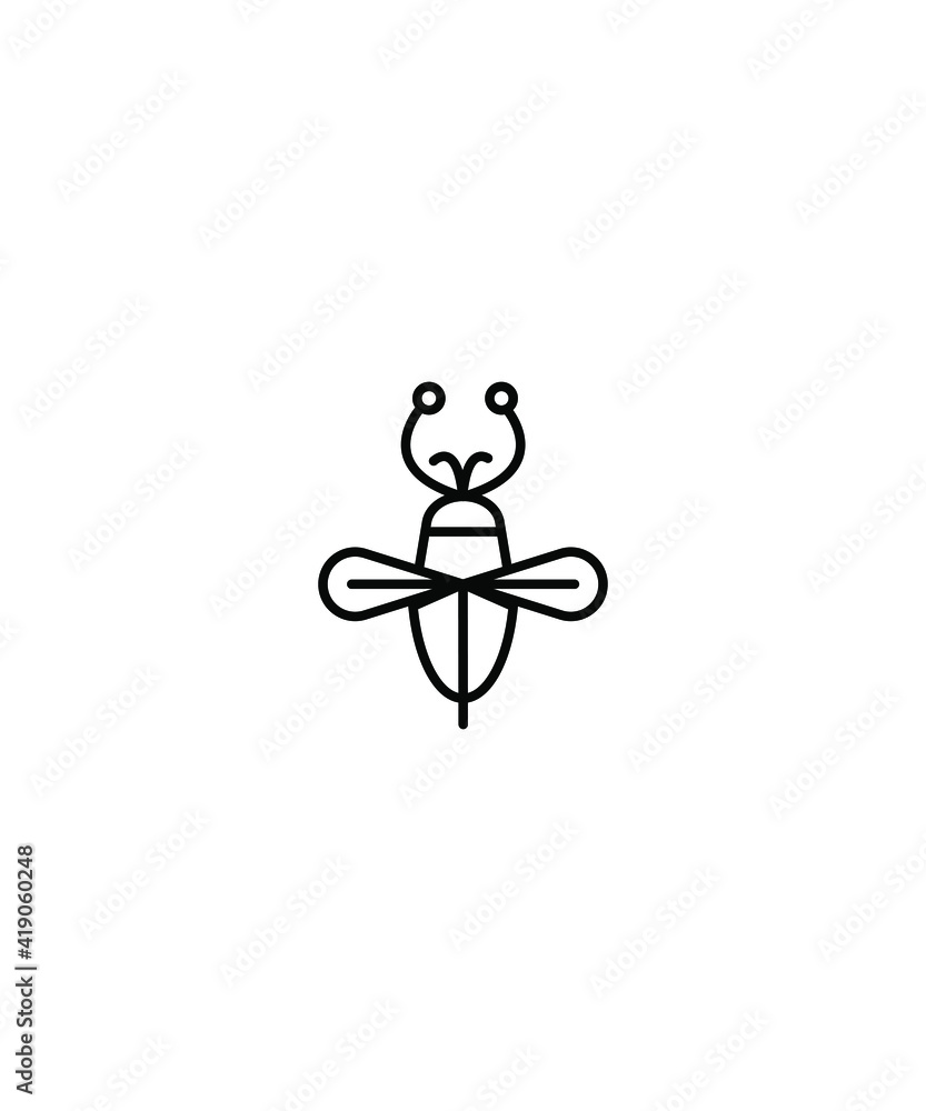 Obraz premium insect icon,vector best line icon.
