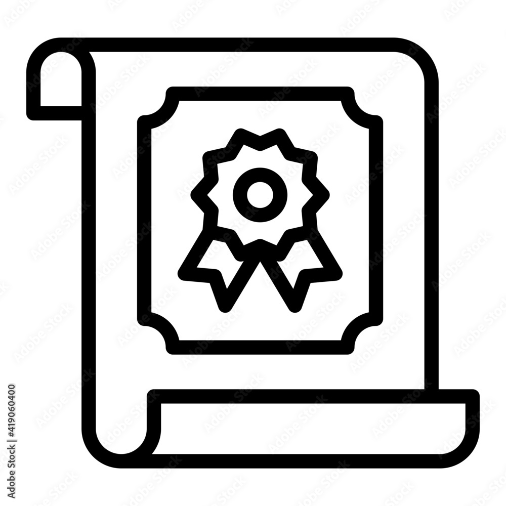 A perfect design vector of diploma A perfect design vector of diploma