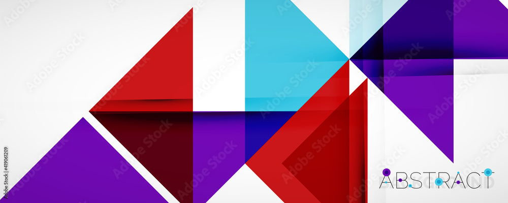 Set of vector triangle geometric backgrounds. Vector illustration for covers, banners, flyers and posters and other designs Set of vector triangle geometric backgrounds. Vector illustration for covers, banners, flyers and posters and other designs