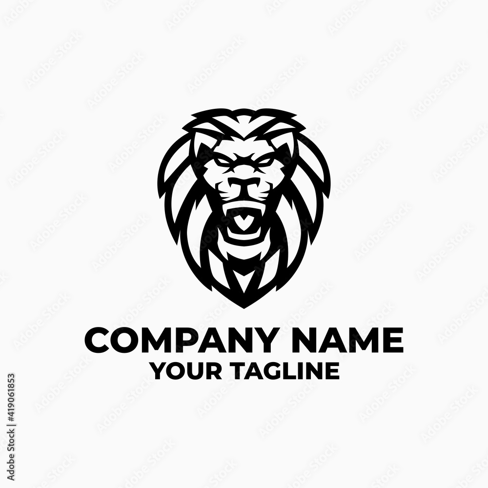 Fototapeta premium Lion Logo Templates