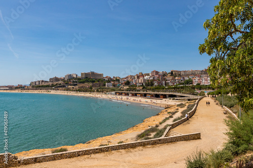 Playa El Miracle in Tarragona, Catalunya, Spain