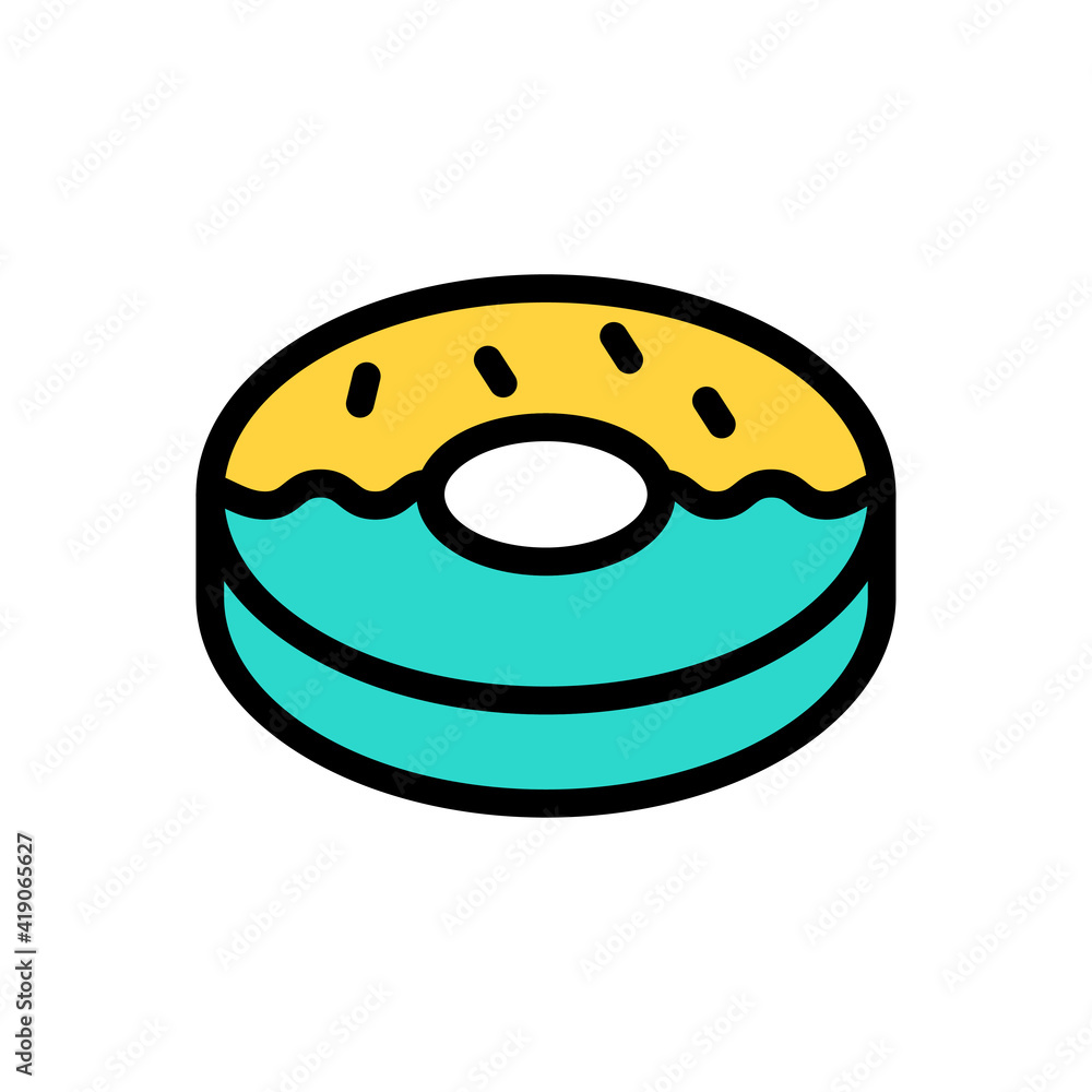 Fototapeta premium donuts