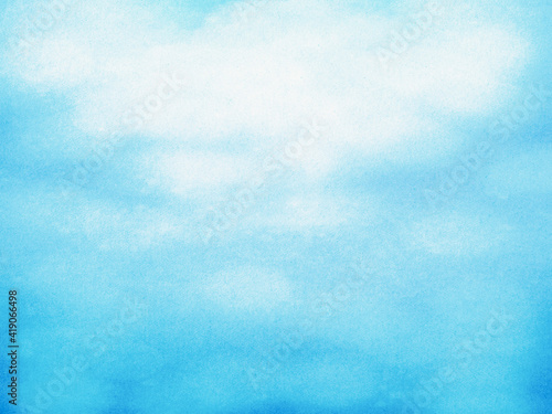 abstract blue color vintage paper background. retro texture design. dreamy cloud and sky backdrop.