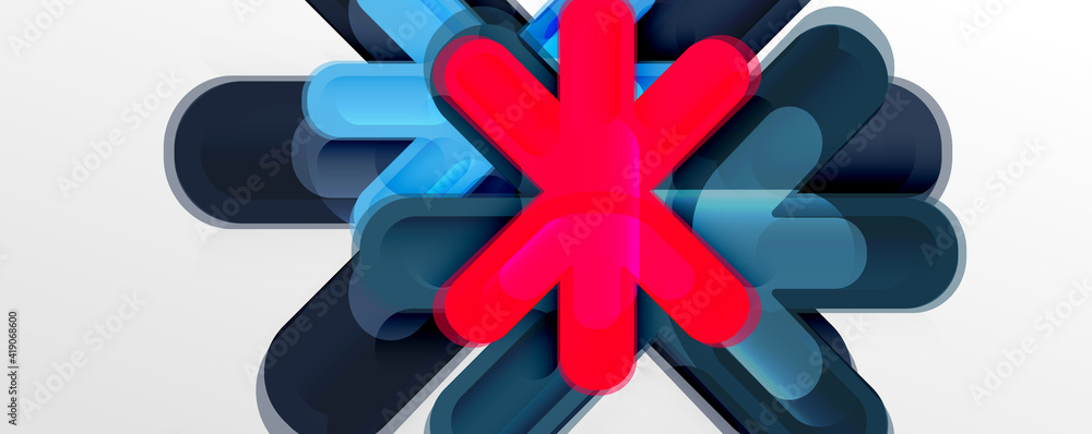 Abstract glossy crosses background for business or technology presentations, internet posters or web brochure covers Abstract glossy crosses background for business or technology presentations, internet posters or web brochure covers