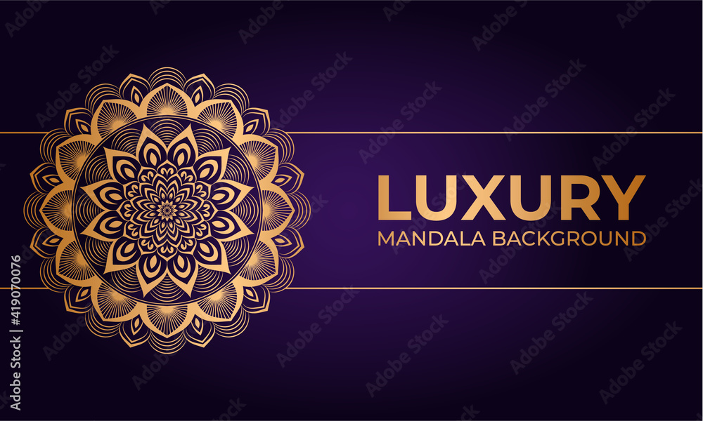 Luxury Mandala Background Design Luxury Mandala Background Design
